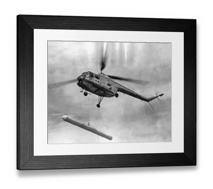 Framed Print : A Bristol Sycamore operated by Australian National Airways