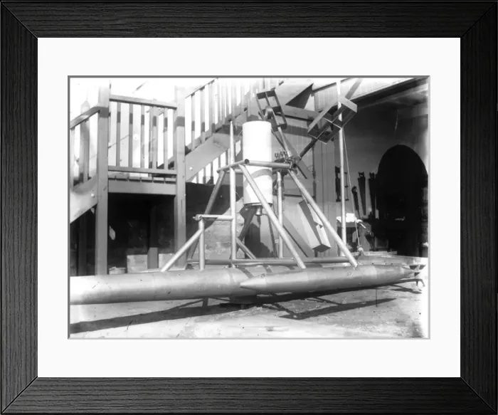 Framed Print : A hydroplane model developed by Lawrence Hargrave Framed Print : A hydroplane model developed by Lawrence Hargrave