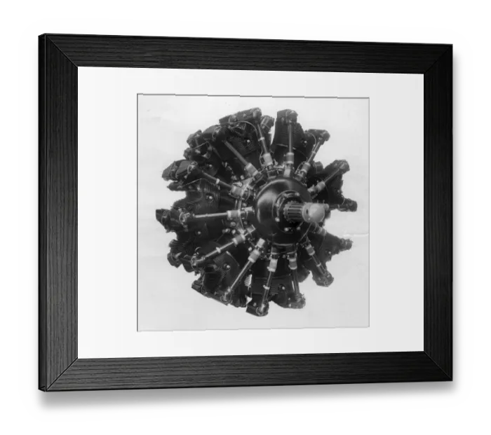 Framed Print : Hispano-Suiza 14HB (Series 80) 14-cylinder radial Framed Print : Hispano-Suiza 14HB (Series 80) 14-cylinder radial