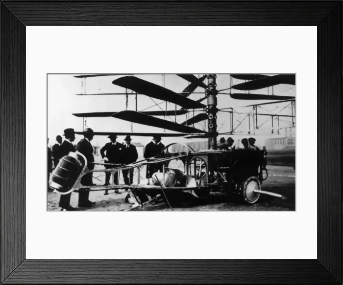 Framed Print : Pescara helicopter of 1923 Framed Print : Pescara helicopter of 1923