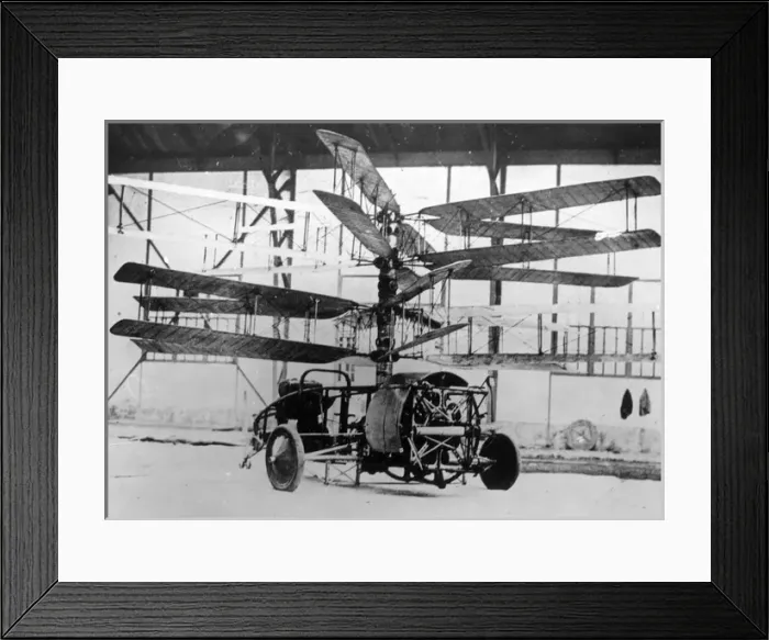 Framed Print : Pescara helicopter of 1923 Framed Print : Pescara helicopter of 1923