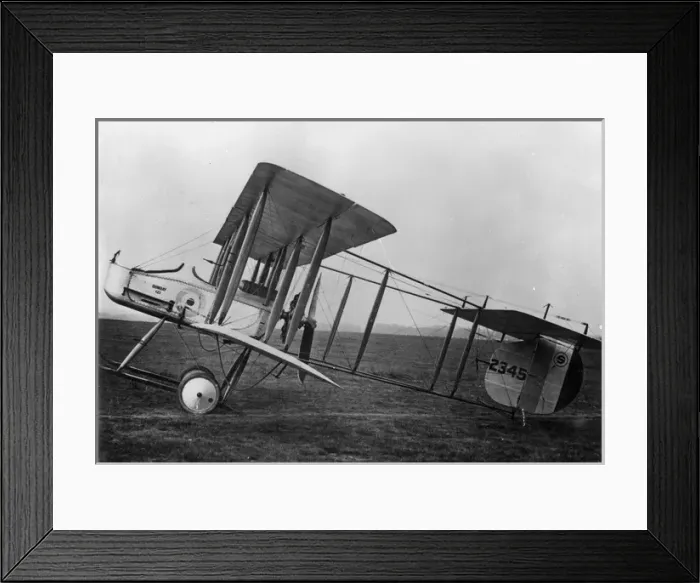 Framed Print : One of the first batch of Vickers FB5s for the RFC (2345) Framed Print : One of the first batch of Vickers FB5s for the RFC (2345)