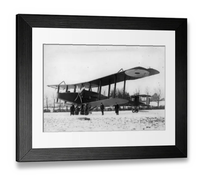 Framed Print : Handley Page O / 100 3119 at Cricklewood in April 1917 Framed Print : Handley Page O / 100 3119 at Cricklewood in April 1917