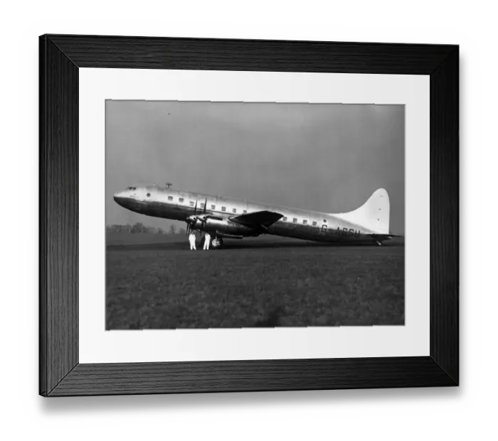 Framed Print : Avro Tudor II G-AGSU at Woodford Aerodrome Framed Print : Avro Tudor II G-AGSU at Woodford Aerodrome