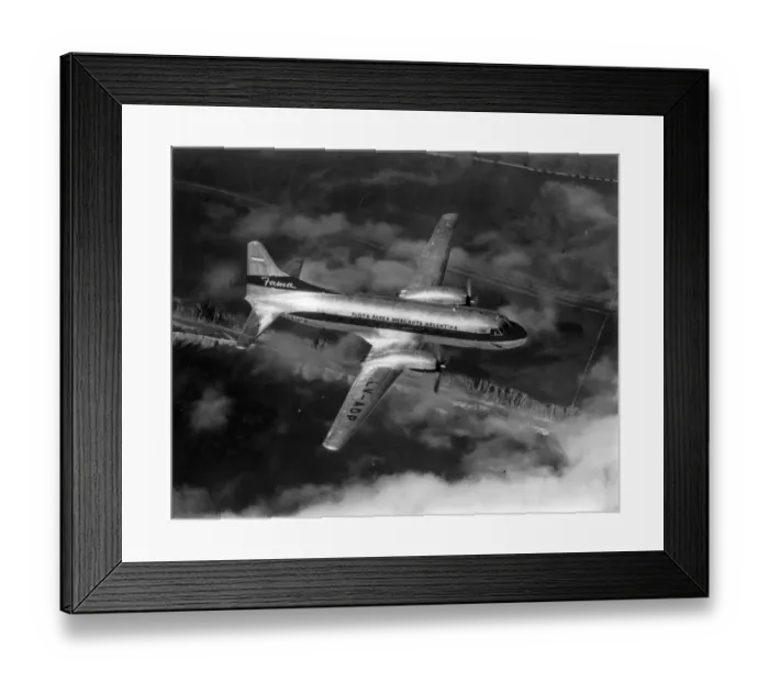Framed Print : Convair 240-6 LV-ADP of Flota Aerea Mercante Argentina Framed Print : Convair 240-6 LV-ADP of Flota Aerea Mercante Argentina
