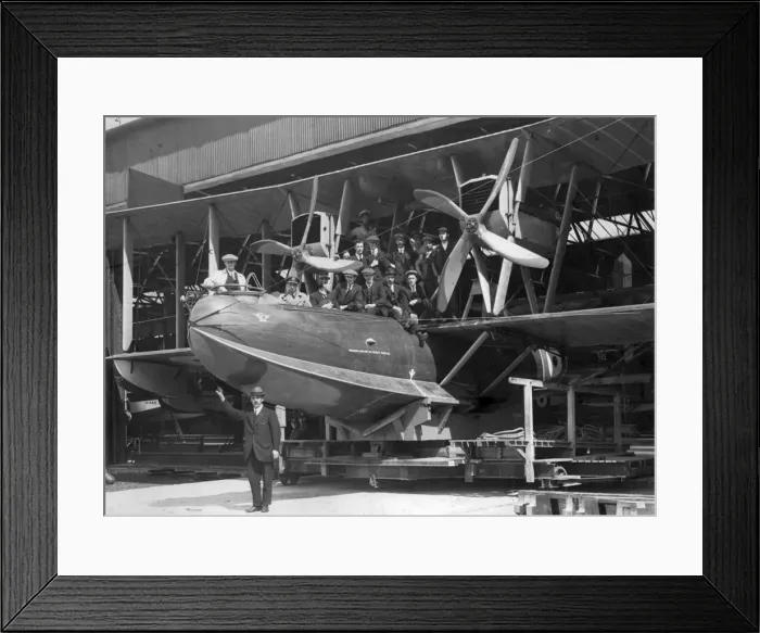 Framed Print : Phoenix P5 Cork MkI N86 at the Brough seaplane base Framed Print : Phoenix P5 Cork MkI N86 at the Brough seaplane base