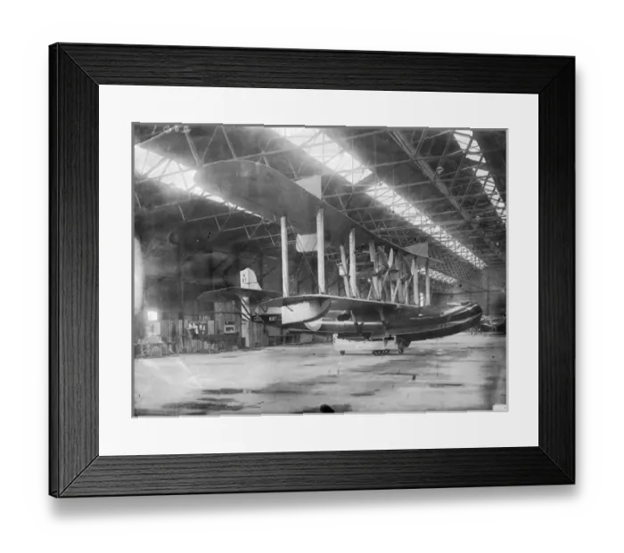 Framed Print : Phoenix P5 Cork MkII N87 inside the hangar at Brough Framed Print : Phoenix P5 Cork MkII N87 inside the hangar at Brough