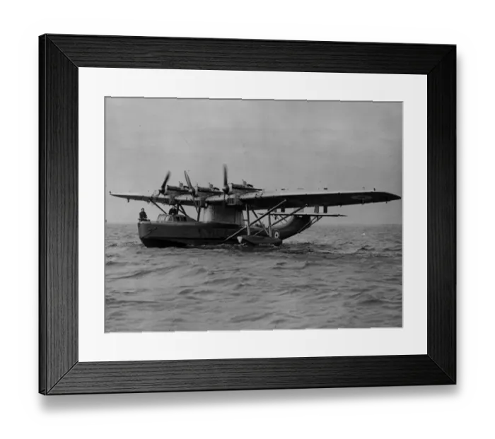 Framed Print : The sole Blackburn RB2 Sydney N241 on the water Framed Print : The sole Blackburn RB2 Sydney N241 on the water