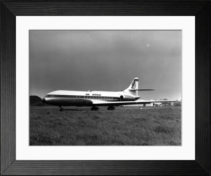 Framed Print : Sud Aviation Caravelle 11R F-WJAL in Air Afrique markings Framed Print : Sud Aviation Caravelle 11R F-WJAL in Air Afrique markings
