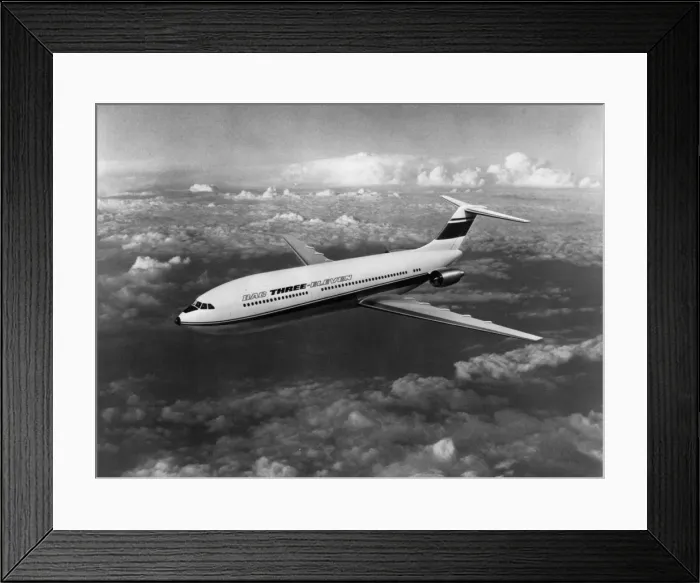 Framed Print : An artists impression of the BAC Three-Eleven Framed Print : An artists impression of the BAC Three-Eleven