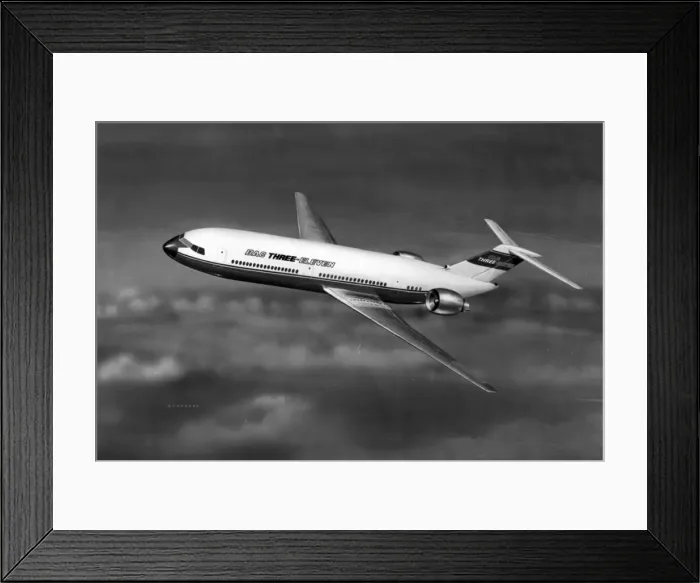 Framed Print : An artists impression of the BAC Three-Eleven Framed Print : An artists impression of the BAC Three-Eleven