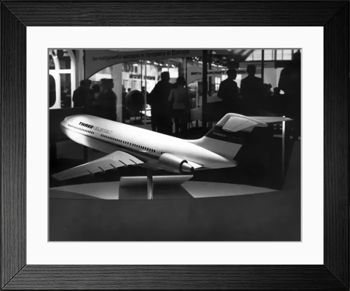 Framed Print : A model of the BAC Three-Eleven at the Farnborough Air Show Framed Print : A model of the BAC Three-Eleven at the Farnborough Air Show