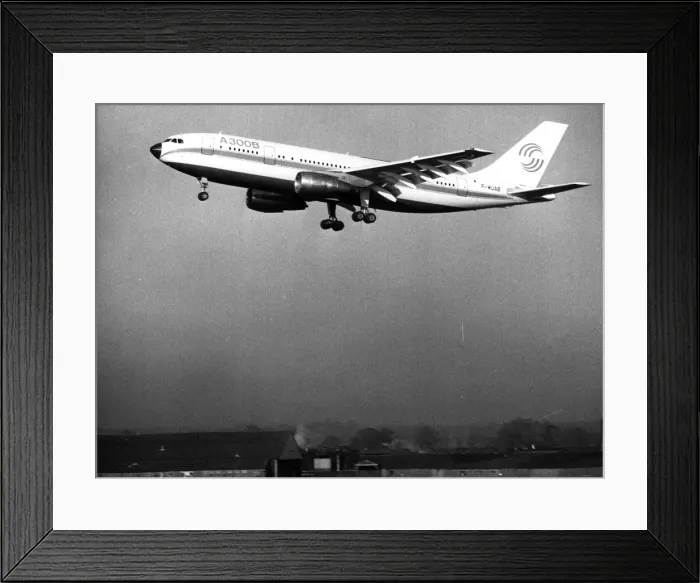 Framed Print : The first A300 F-WUAB during flight trials Framed Print : The first A300 F-WUAB during flight trials