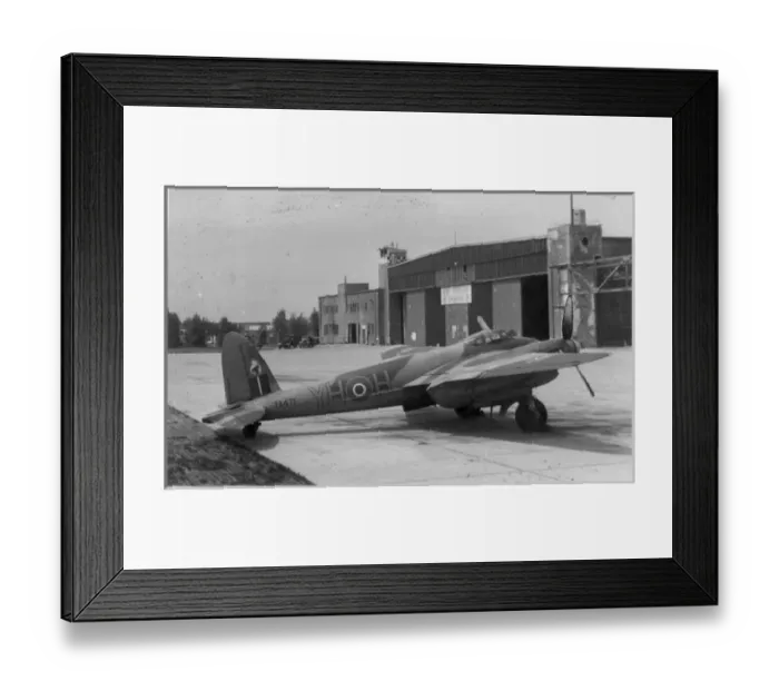 Framed Print : de Havilland Mosquito FBVI TA471 in the summer of 1947 Framed Print : de Havilland Mosquito FBVI TA471 in the summer of 1947