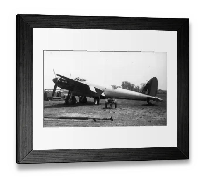 Framed Print : de Havilland Mosquito TT39 PF568 Framed Print : de Havilland Mosquito TT39 PF568