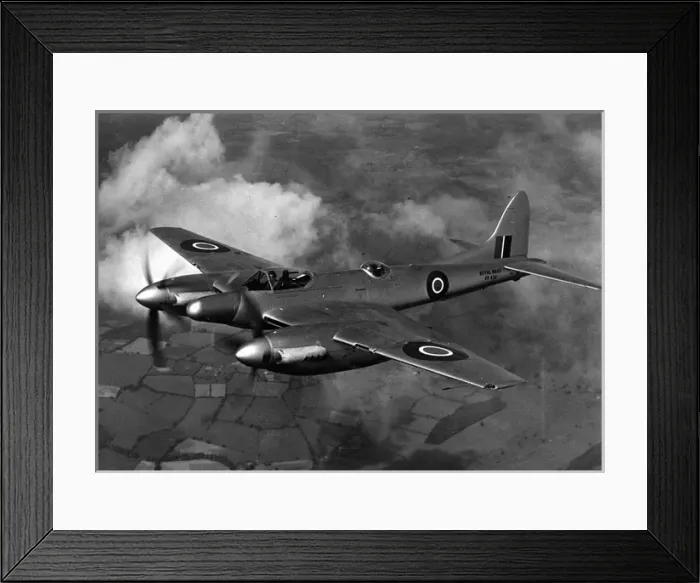 Framed Print : The first production de Havilland Sea Hornet NF21 VV430
