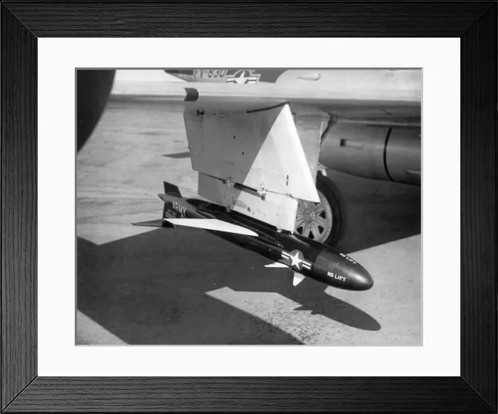 Framed Print : Northrop RP-76 rocket-powered target drone Framed Print : Northrop RP-76 rocket-powered target drone