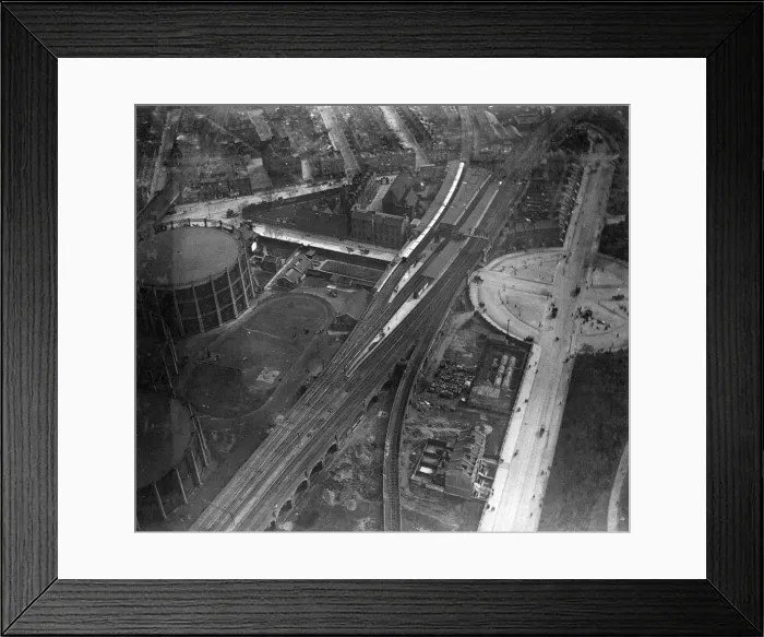 Framed Print : Aerial view of Battersea Framed Print : Aerial view of Battersea