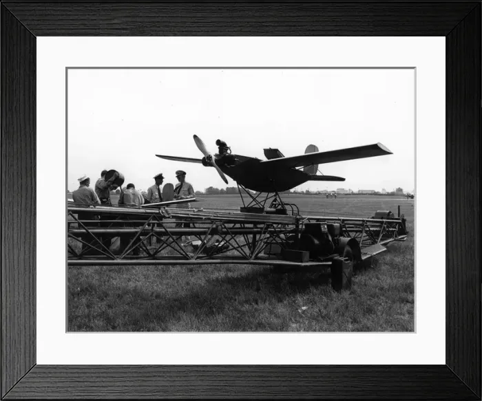 Framed Print : Radioplane TDD radio-controlled target of the US Navy Framed Print : Radioplane TDD radio-controlled target of the US Navy