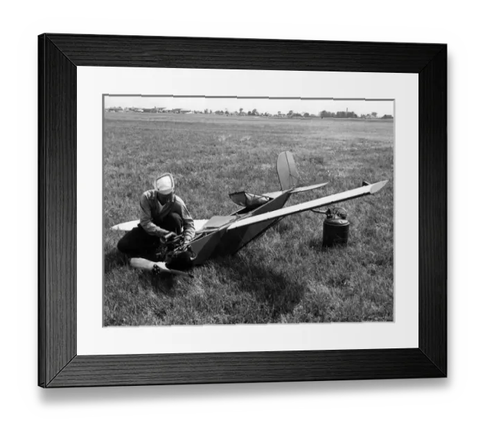 Framed Print : Radioplane TDD radio-controlled target of the US Navy Framed Print : Radioplane TDD radio-controlled target of the US Navy