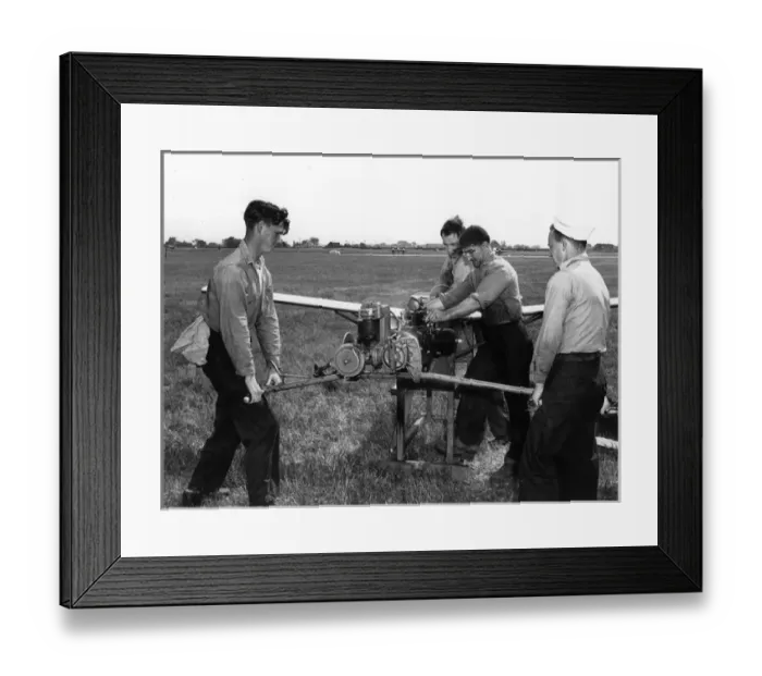 Framed Print : Radioplane TDD radio-controlled target of the US Navy Framed Print : Radioplane TDD radio-controlled target of the US Navy