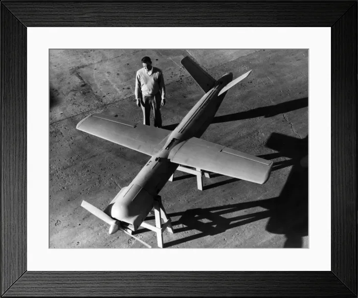 Framed Print : The Beech 1013 reconnaissance drone Framed Print : The Beech 1013 reconnaissance drone