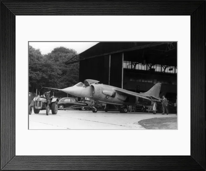 Framed Print : An early Hawker Siddeley Harrier possibly the first XV738 Framed Print : An early Hawker Siddeley Harrier possibly the first XV738