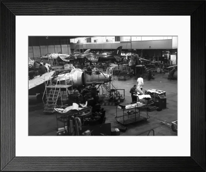 Framed Print : Hawker Siddeley Harrier production Framed Print : Hawker Siddeley Harrier production