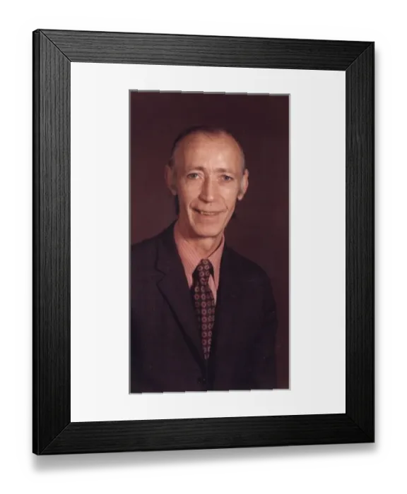 Framed Print : Prof Lewis Frederick Crabtree CEng FRAeS (1924-2006) Framed Print : Prof Lewis Frederick Crabtree CEng FRAeS (1924-2006)