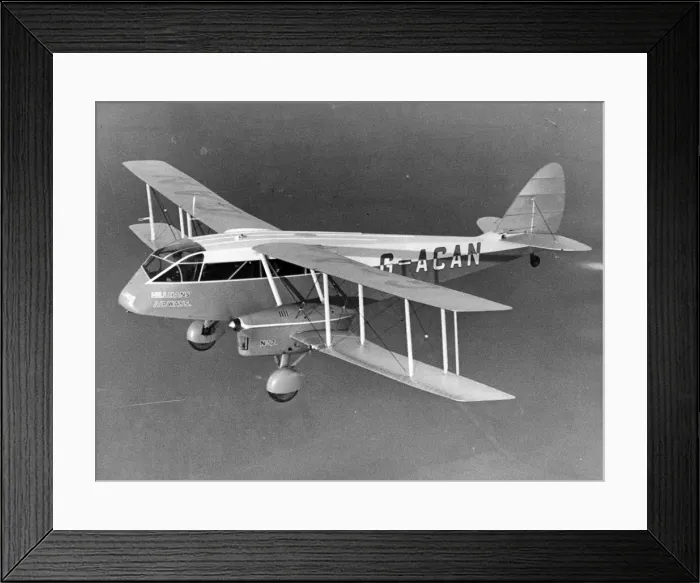 Framed Print : The prototype de Havilland DH84 Dragon G-ACAN Framed Print : The prototype de Havilland DH84 Dragon G-ACAN
