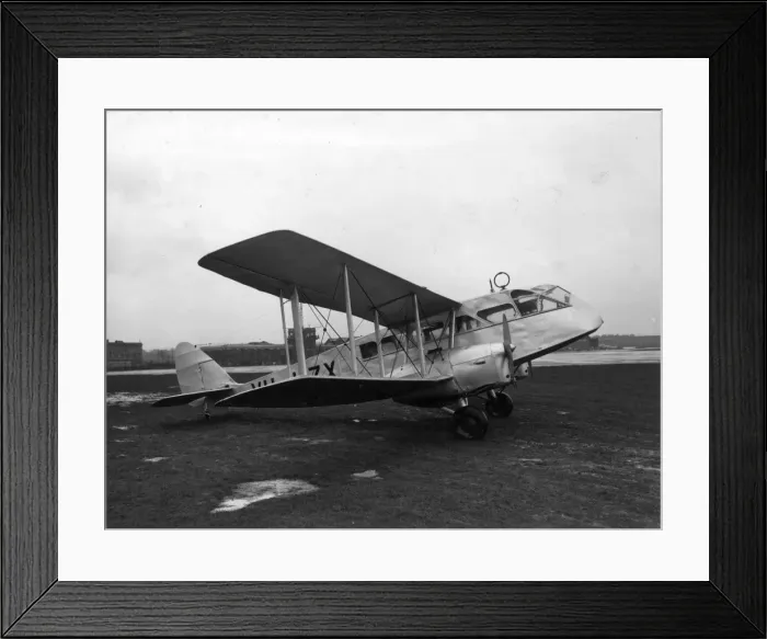 Framed Print : de Havilland DH84 Dragon VH-UZX Framed Print : de Havilland DH84 Dragon VH-UZX