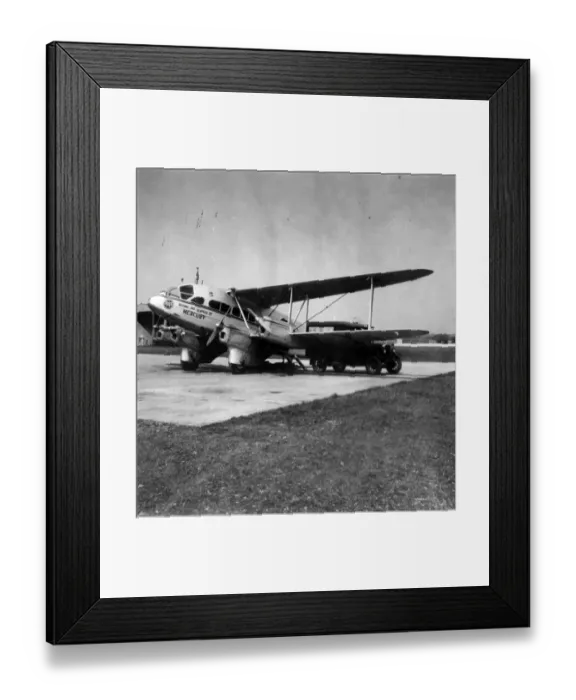 Framed Print : de Havilland DH86 Express Air Liner G-ACVY Mercury Framed Print : de Havilland DH86 Express Air Liner G-ACVY Mercury