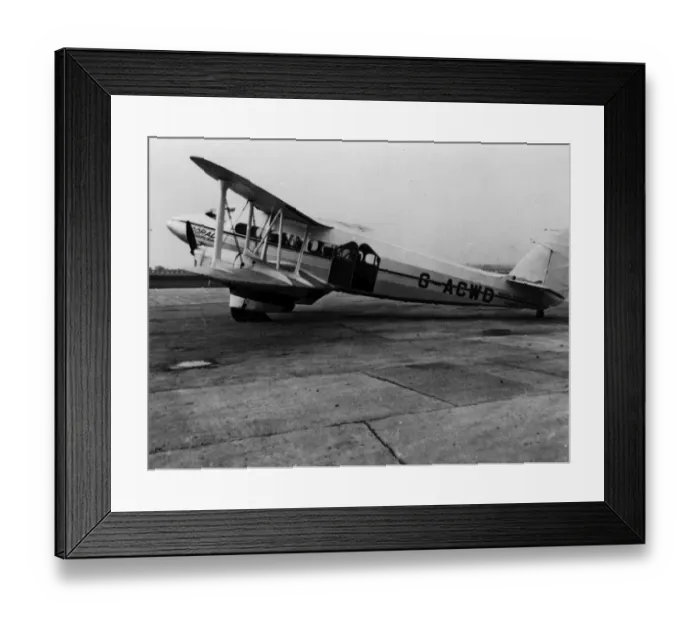 Framed Print : de Havilland DH86 Express Air Liner G-ACWD Dorado Framed Print : de Havilland DH86 Express Air Liner G-ACWD Dorado