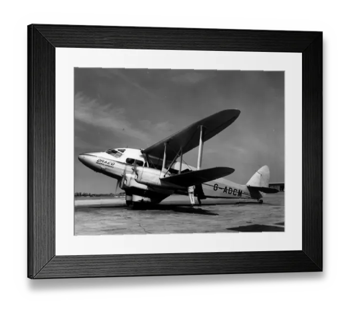 Framed Print : de Havilland DH86 Express Air Liner G-ADCM Draco Framed Print : de Havilland DH86 Express Air Liner G-ADCM Draco