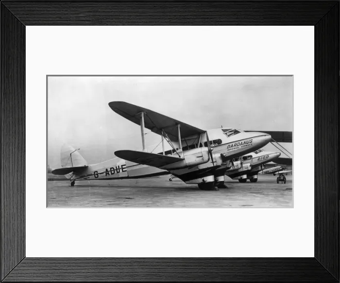Framed Print : de Havilland DH86 Express Air Liners Framed Print : de Havilland DH86 Express Air Liners