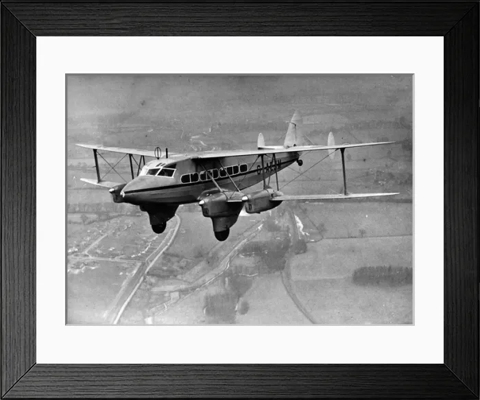 Framed Print : The last de Havilland DH86A Express Air Liner G-AEJM Framed Print : The last de Havilland DH86A Express Air Liner G-AEJM