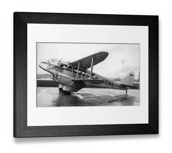 Framed Print : de Havilland DH89 Dragon Rapide G-AEAL Star of Yorkshire Framed Print : de Havilland DH89 Dragon Rapide G-AEAL Star of Yorkshire