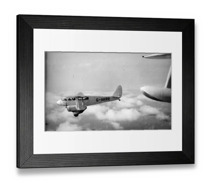 Framed Print : de Havilland DH89B Dragon Rapide G-AKRR Framed Print : de Havilland DH89B Dragon Rapide G-AKRR