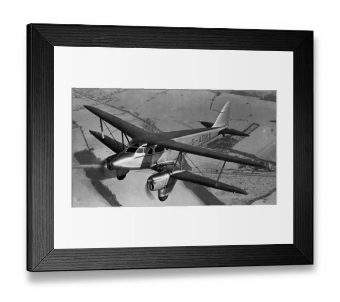 Framed Print : The first de Havilland DH90 Dragonfly G-ADNA