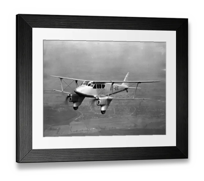 Framed Print : de Havilland DH90 Dragonfly, VT-AIE Framed Print : de Havilland DH90 Dragonfly, VT-AIE