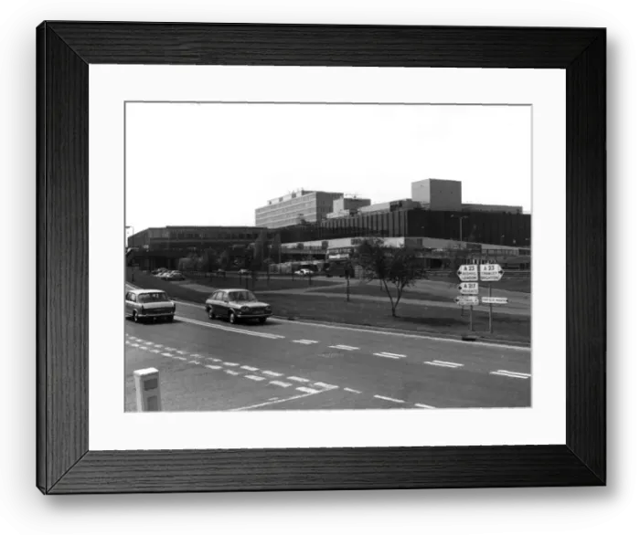Framed Print : The terminal complex at Gatwick Airport - 1974 Framed Print : The terminal complex at Gatwick Airport - 1974
