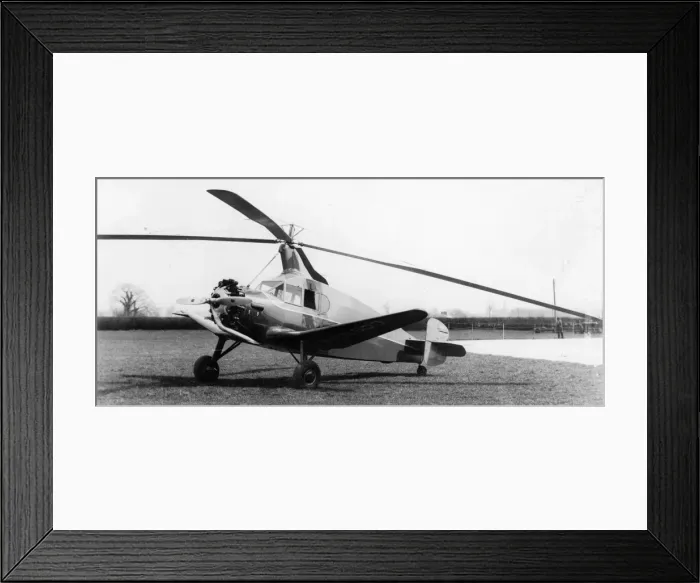 Framed Print : Pitcairn PA-19 four-seat cabin autogiro Framed Print : Pitcairn PA-19 four-seat cabin autogiro