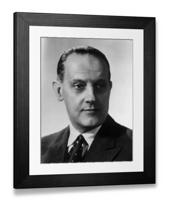 Framed Print : Sir Albert Hubert Roy Fedden (1885-1973) RAeS President Framed Print : Sir Albert Hubert Roy Fedden (1885-1973) RAeS President
