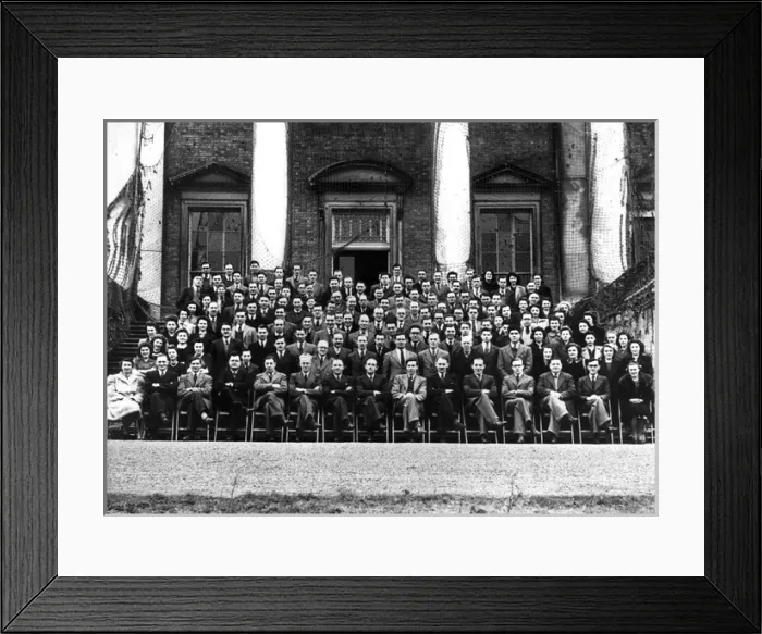 Framed Print : Sydney Camms Experimental design team at Claremont House Framed Print : Sydney Camms Experimental design team at Claremont House