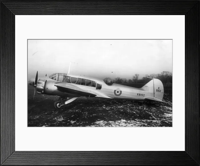Framed Print : Avro Anson I first production prototype K6152 Framed Print : Avro Anson I first production prototype K6152