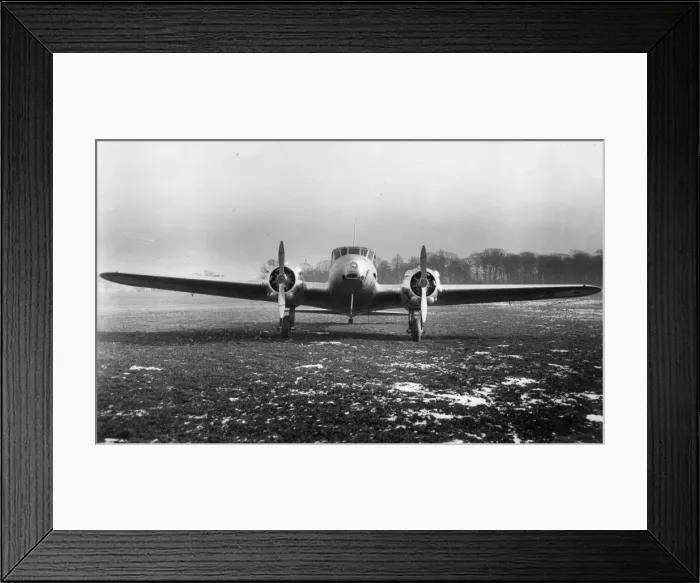 Framed Print : Avro Anson I first production prototype K6152 Framed Print : Avro Anson I first production prototype K6152