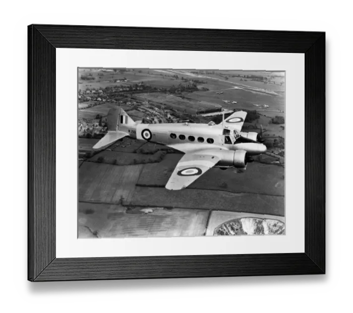 Framed Print : Avro Anson T21 WJ561 - the last production Anson