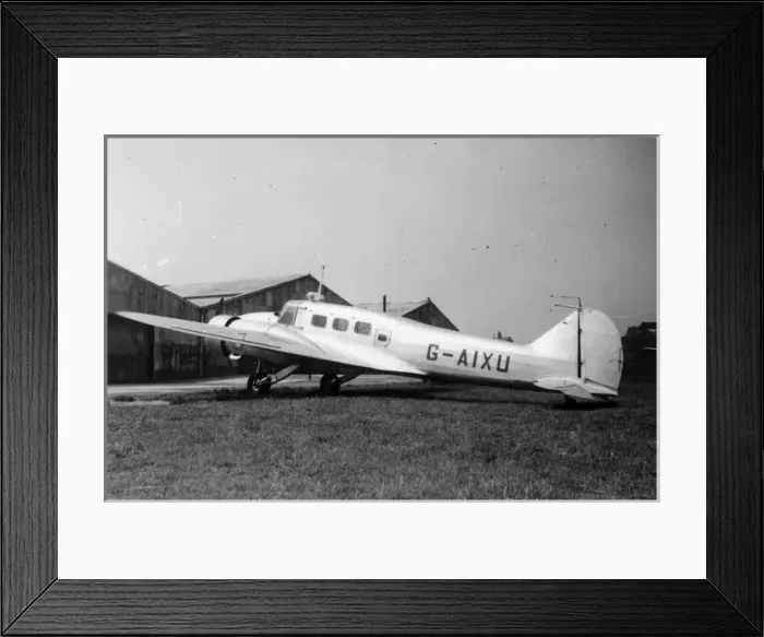 Framed Print : Avro Anson I G-AIXU Framed Print : Avro Anson I G-AIXU