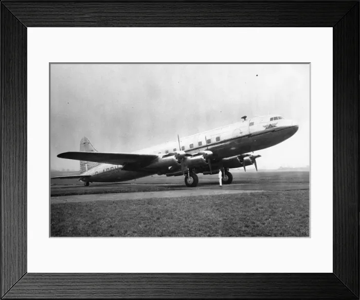 Framed Print : The first prototype Avro Tudor 2 G-ASSU Framed Print : The first prototype Avro Tudor 2 G-ASSU