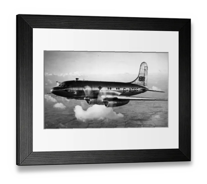 Framed Print : Avro Tudor 1 G-AGRF Elizabeth of England of BOAC Framed Print : Avro Tudor 1 G-AGRF Elizabeth of England of BOAC